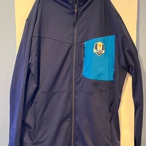 2020 Ryder Cup Collection full zip blue sweatshirt